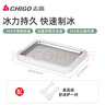 志高（CHIGO）炒酸奶机 炒冰机儿童DIY冰淇淋雪糕机家用沙冰机制冰盘CBP03 白色 实拍图