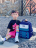 DR米其2025新款书包小学生一二三到六年级男孩轻便大容量防水儿童双肩包 小号宝蓝绿（鎹3D笔盒+手表） 无规格 实拍图