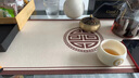 桌旗新中式防水防烫茶桌茶台垫布茶席异形吸水禅意茶道布艺 新中式-芳香馥郁【加厚款】 30*180cm【耐脏易打理】 实拍图