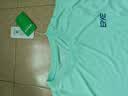 鸿星尔克（ERKE）童装男女童圆领短袖儿童夏季运动针织衫T恤浅冰绿175 实拍图