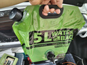 太力户外储水袋5L 食品级自立吸嘴阀门带水龙头便携手提水袋橄榄绿 实拍图