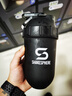 SHAKESPHEREShakeSphere健身摇摇杯新款大容量搅拌杯运动男水杯Tritan耐高温 经典款-磨砂实黑+白logo700ml 实拍图