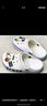 卡骆驰crocs洞洞鞋贝雅卡骆班轻便耐磨一脚蹬休闲鞋|205089 冬日白/彩色-1LI 41 /42(260mm) 实拍图