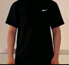 耐克(NIKE)春夏男短袖T恤 纯棉 运动休闲 经典简约 DC5095-010 黑色XL 实拍图