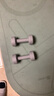 Keep 彩色浸塑哑铃 男士女士家用家庭健身肌肉塑形轻重量岩石灰 4kg*2 实拍图