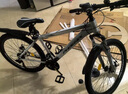 凤凰自行车成年人男女变速自行车青少年单车越野公路车学生山地自行车 钢架/全套轴承/建大轮胎/条轮灰 27速24寸【适合145-170cm】 实拍图