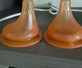 乐起偏心奶嘴仿真母乳质感新生婴儿鸭嘴吸嘴超软防胀气通用贝亲宽口径 吸嘴带重力球（12月+） 1只装 实拍图