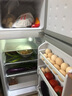 长城（GREAT WALL FRIDGE）家用迷你小冰箱小型冷冻冷藏保鲜宿舍出租房办公室节能省电双开门电冰箱 银色119L【一级能效 全国联保】 实拍图