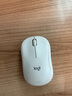 罗技（Logitech) M240 无线鼠标 蓝牙鼠标 办公鼠标 简约便携 白色 实拍图