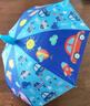 卡通自动儿童伞可爱幼儿园男女小学生儿童雨伞批发黑胶防晒柄伞 小汽车-自动带防水套儿童伞 8骨 实拍图