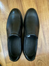 金利来男鞋商务皮鞋轻盈便捷线下同款鹿皮乐福鞋G202230314AAA黑色38 实拍图