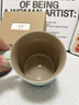 叁旬（sanxun） 知行陶瓷泡茶马克杯带盖过滤水杯女男办公室茶水分离杯子定制 知行马克杯【湖兰釉】 实拍图