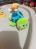 jollybaby萌宠转转玩偶拉绳会翻转的可啃咬安抚0-1岁宝宝玩具 乌龟转转玩偶 实拍图