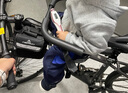 莱鸣自行车前置儿童座椅公路山地自行车宝宝安全座椅大梁自行车婴儿座 自行车儿童座椅【高靠背围栏款】 实拍图