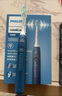 飞利浦（PHILIPS）Sonicare 电动牙刷钻石3系 6730升级官方旗舰店 送父母男生女生成人情侣套装生日礼物  蓝白双支情侣装 实拍图