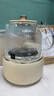 World Kitchen康宁全玻璃养生壶恒温壶煮茶壶煮茶器1L办公室家用花茶壶烧水壶电热水壶茶壶煮水壶（茶漏升级款） 实拍图