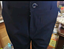 罗蒙（ROMON）男士商务西裤2025新款直筒宽松男裤西装裤春夏季休闲长裤子通勤裤 宝蓝色 夏季 薄款 34 腰围二尺七 实拍图