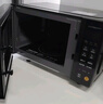 美的（Midea）家用变频微波炉平板式易清洁 800W微波速热 一键智能菜单 钻石背板 微晶面板加热20L（PM20M2） 实拍图