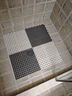 葆氏浴室防滑垫洗澡淋浴房卫生间地垫浴室家用脚垫子4片装 实拍图