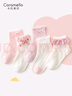 caramella25年春夏季女童袜薄款网眼透气棉质短袜学院风童袜花边宝宝婴儿袜 实拍图