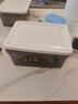 禧天龙桌面收纳盒多功能透明收纳盒带盖玩具零食储物盒 烟熏灰3升3个装 实拍图