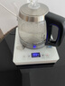 开品 煮茶器底部全自动上水感应续水电热烧水壶 办公室烧水壶恒温多档调节电水壶养生煮茶壶 1L 晶耀黑（蒸茶-煮茶-烧水）桶装水款 实拍图