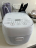 东芝（TOSHIBA）白珍珠发芽米电饭煲3L 3-4人IH立体大火力 2mm备长炭内胆 家用智能电饭煲 RC-10HUC(W) 实拍图