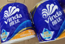 维达（Vinda）有芯卷纸 蓝色经典4层140克*27卷 厚韧耐用 卫生纸卷筒纸纸巾整箱 实拍图