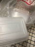 美丽雅一次性饭盒方形1000ml*30套 快餐打包盒大容量食品级便当野餐盒 实拍图