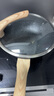 炊大皇 炒锅不粘锅麦饭石色炒菜锅30cm 电磁炉通用 黑曜石C30JD1 实拍图