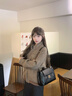 CinvaiKrose官网链条包包女包2025年新款女士单肩斜挎包大容量托特包生日礼物 黑色【生日礼物】可代写心意贺卡 实拍图