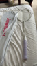 川崎（KAWASAKI）羽毛球拍女性全碳素单拍5U超轻青花瓷系列花颜二代白金（已穿线） 实拍图