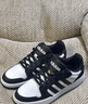 adidas ENTRAP休闲舒适运动板鞋少年感复古篮球鞋男女阿迪达斯   白色/黑色   42 实拍图