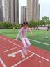 柠檬宝宝儿童裤子运动裤女童高弹训练打底瑜伽裤户外跑步紧身长裤 实拍图