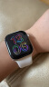 Apple/苹果 Watch Series 10智能手表蜂窝款42毫米玫瑰金色铝金属表壳淡桃粉色运动型表带S/M MWXQ3CH/B 实拍图