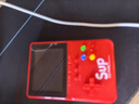 掌上游戏机sup新款连电视俄罗斯方块儿童怀旧大屏FC玛丽双人家用马里奥带手柄玩具迷你掌机童年 红色 【单人款500游戏】4K柔光护眼-3米AV线 实拍图