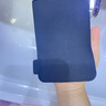 Creative art搓澡巾男士洗澡神器强力搓泥后背洗澡巾搓澡手套下灰粗细砂黑色 实拍图