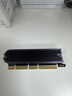 佳翼（JEYI）PCIE转接卡 兼容PCIe5.0/4.0/3.0 转M.2固态硬盘 NVMe扩展卡 PCIe X16/X4/X1转M.2 SSD硬盘套 实拍图