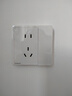 西门子开关插座 10A五孔带双控 奶油风插座 皓彩米绒白5UB26341NC013P 实拍图