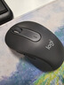 罗技（Logitech）优选系列M650无线蓝牙鼠标 办公蓝牙静音鼠标Mac苹果ipad鼠标人体工学双模鼠标大小手可选男女通用 M650中小手 黑M（M750入门款） 实拍图