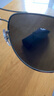 雷朋（RayBan）太阳镜反光开车驾驶偏光钓鱼墨镜男女款眼镜0RB8313礼物 004/K6枪色镜框偏光银色反光镜片 尺寸61 实拍图