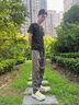 利达妮（TZLDN）轮胎洞洞鞋男士夏季厚底增高防滑防臭沙滩凉鞋eva包头拖鞋男外穿 大地色 【时尚轮胎底】 42-43 【适合41-42】 实拍图