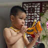 索迪婴幼儿童玩具男女孩动物集结号吹喇叭口哨号角肺练习周岁生日礼物 实拍图