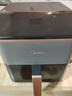 美的（Midea）AI烹饪空气炸锅家用全自动 透明可视不用翻面 实用大容量 智能触控 金属腔体无异味 5.3L KZC539J5 实拍图