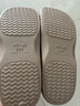 果洛菲（GUOLUOFEI）特大码凉拖鞋男女士夏居家室内浴室EVA洗澡防滑加肥加大卡其50-51 实拍图