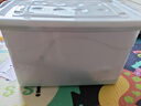 佳帮手收纳箱特大号衣服整理箱衣物被子储物箱塑料箱子收纳盒物流周转箱 【包邮】梨花白 21L-玩具书本【44*33*25cm】2扣无轮 实拍图