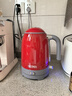 膳魔师（THERMOS）烧水壶电热水壶国家补贴恒温水壶电热水瓶316L不锈钢电壶烧水保温一体无缝内胆泡茶煮开水壶大容量 1.7L 【长沸除氯】中国红 实拍图