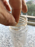 【⭐京东物流配送】大容量茶水分离商务泡茶杯高硼硅双层玻璃水杯 银本色 350ml 实拍图