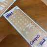 国誉(KOKUYO)B6手账笔记本子Campus MO活页手帐本配件·模板尺 计划款 WCN-CDTYS03 实拍图