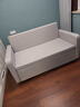 欧荷家具多功能沙发床可伸缩折叠两用小沙发北欧小户型布艺沙发储物双人床 1.5米高密海绵储物款 实拍图